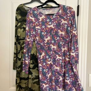 Lot of 2 Wonder Nation Dresses EUC